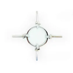 Stainless Steel Écarteur Hole Expander 8 cm - Largeur 1.8-8cm